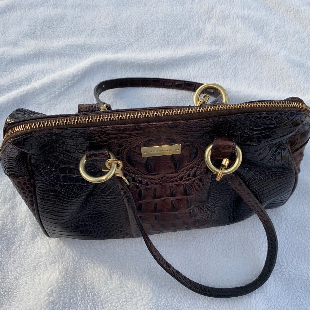 Mitch Cocoa Melbourne Brown Black Leather FIXED HANDLES - Picture 5 of 10